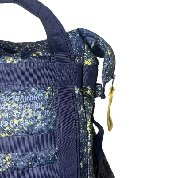 Under Armour Project Rock Box Duffle Backpack Blue Utility Bag Fast Shipping - Picture 3 of 16